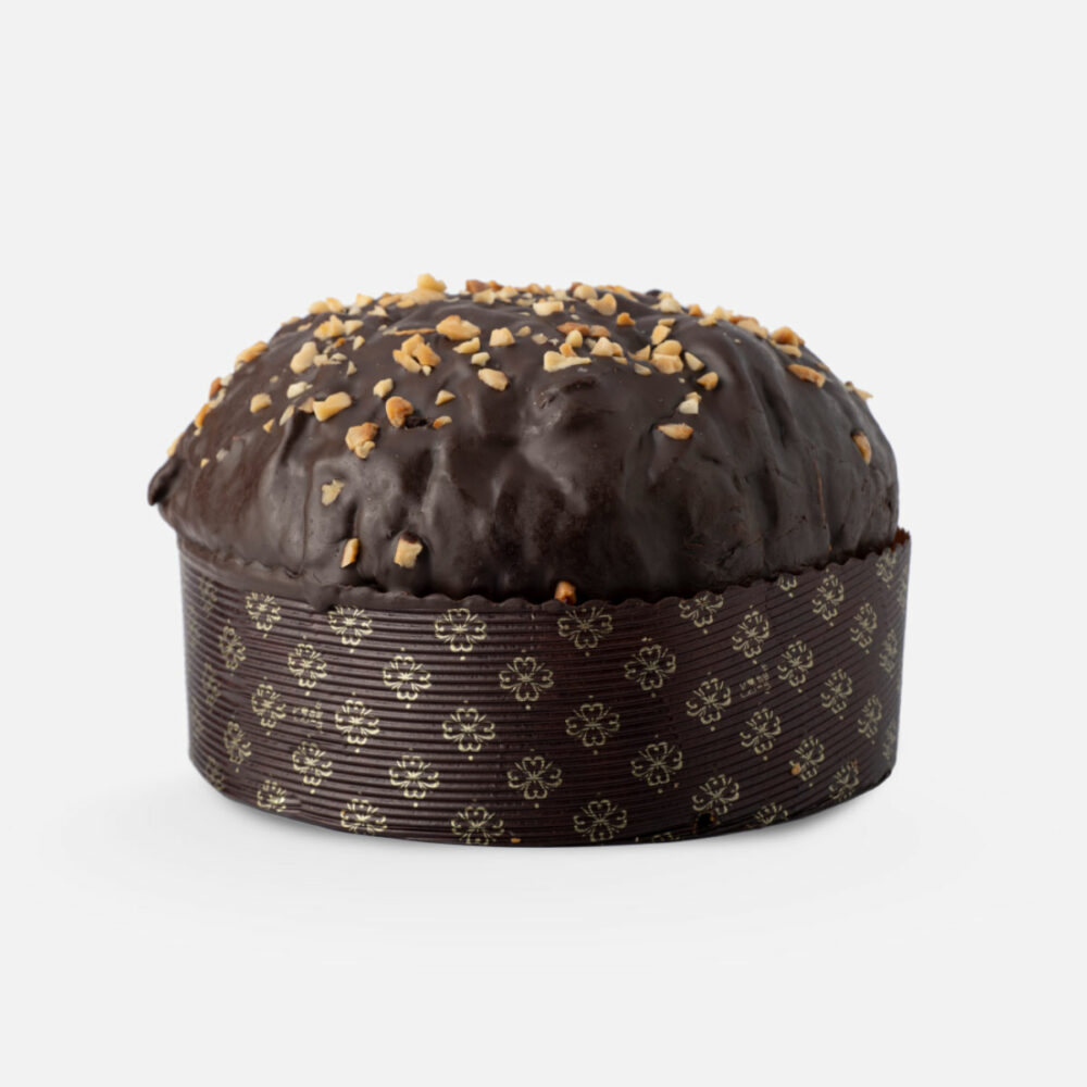 Panettone con cioccolato fondente Rum e Arancia + Cioccolato latte e caramello salato - immagine 2