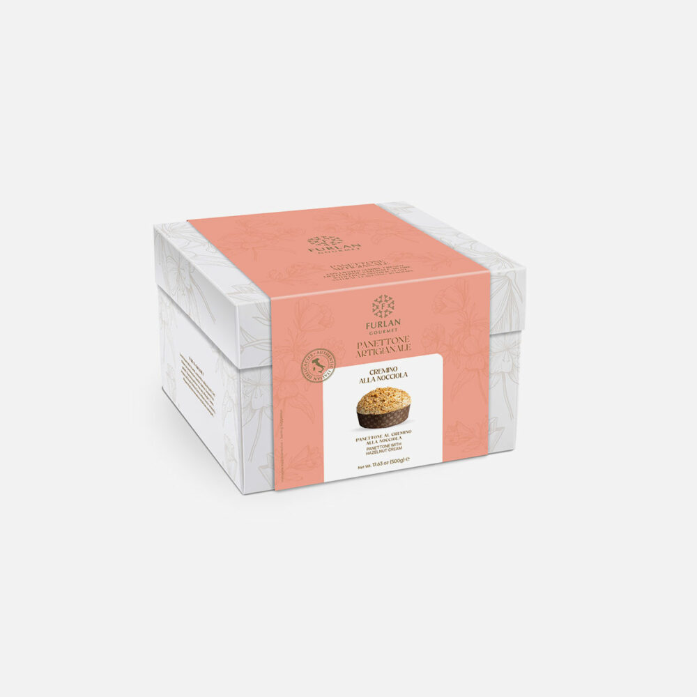 Panettone al cremino di Nocciola