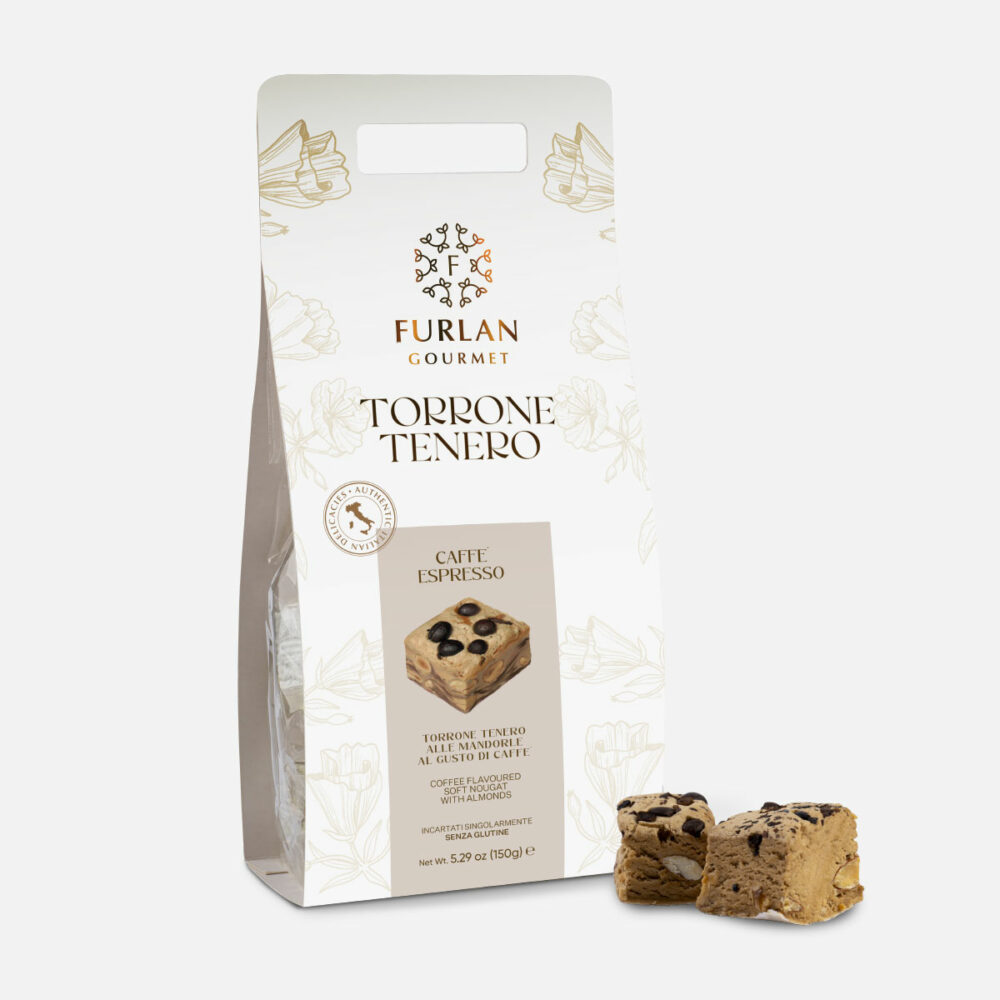 Torrone Morbido alle mandorle e caffè
