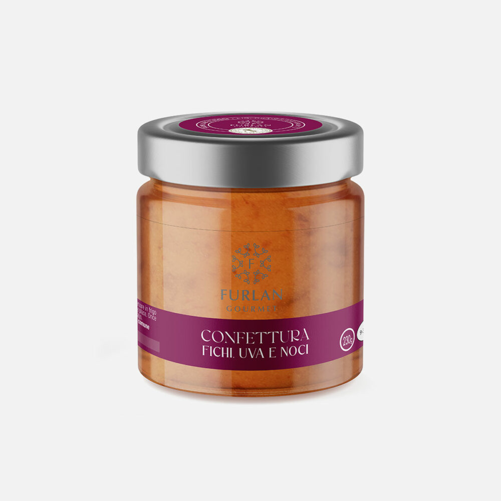 Confettura extra di fichi uva e noci