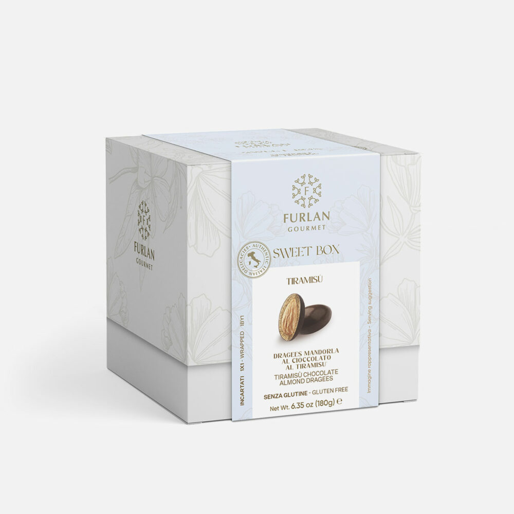 Dragees mandorla al cioccolato al tiramisù