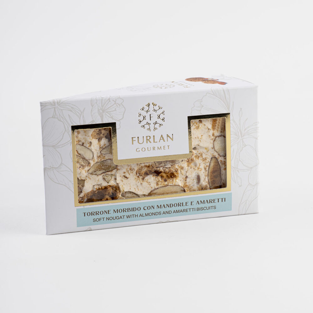 Torrone Morbido con Mandorle e Amaretto