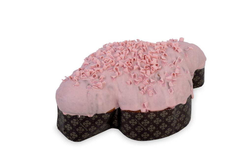 Colomba con Crema Chantilly e Fragoline di Bosco